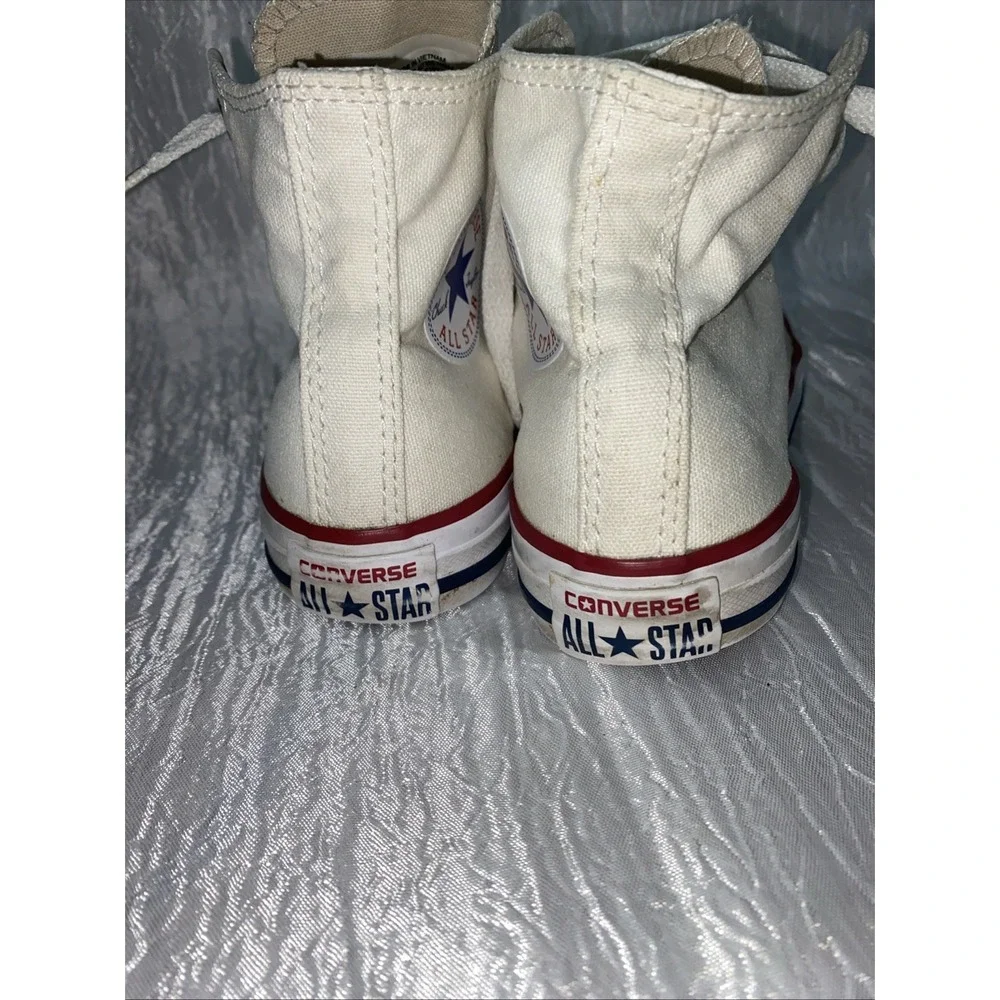 Converse Chuck Taylor All Star Hi Sneaker Optical White Kids Sneakers Size 1Y
